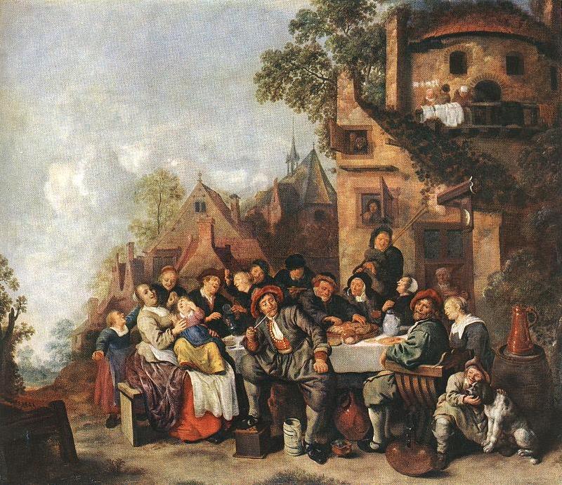 MOLENAER, Jan Miense Tavern of the Crescent Moon g oil painting image